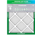 Filtro de Aire para Interiores FilterBuy MERV 8 – Paquete de 12 (12x24x1)