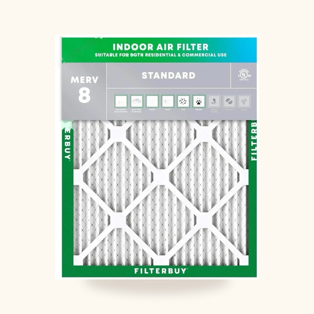 Filtro de aire Filterbuy 14x18x4 MERV 8
