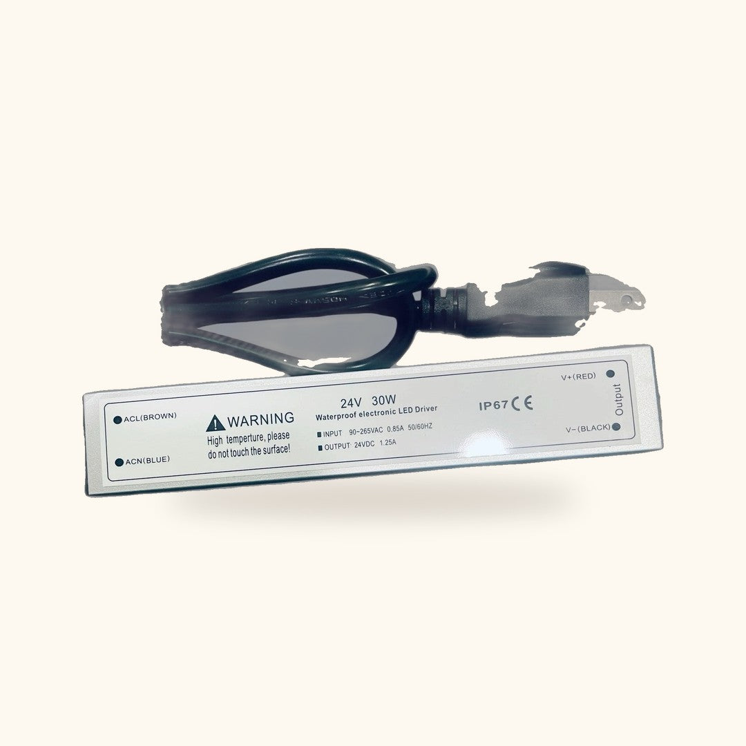 Fuente de poder LED 24V 30W a prueba de agua