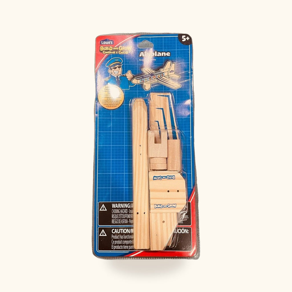 Kit de avión de madera Lowe's Build and Grow