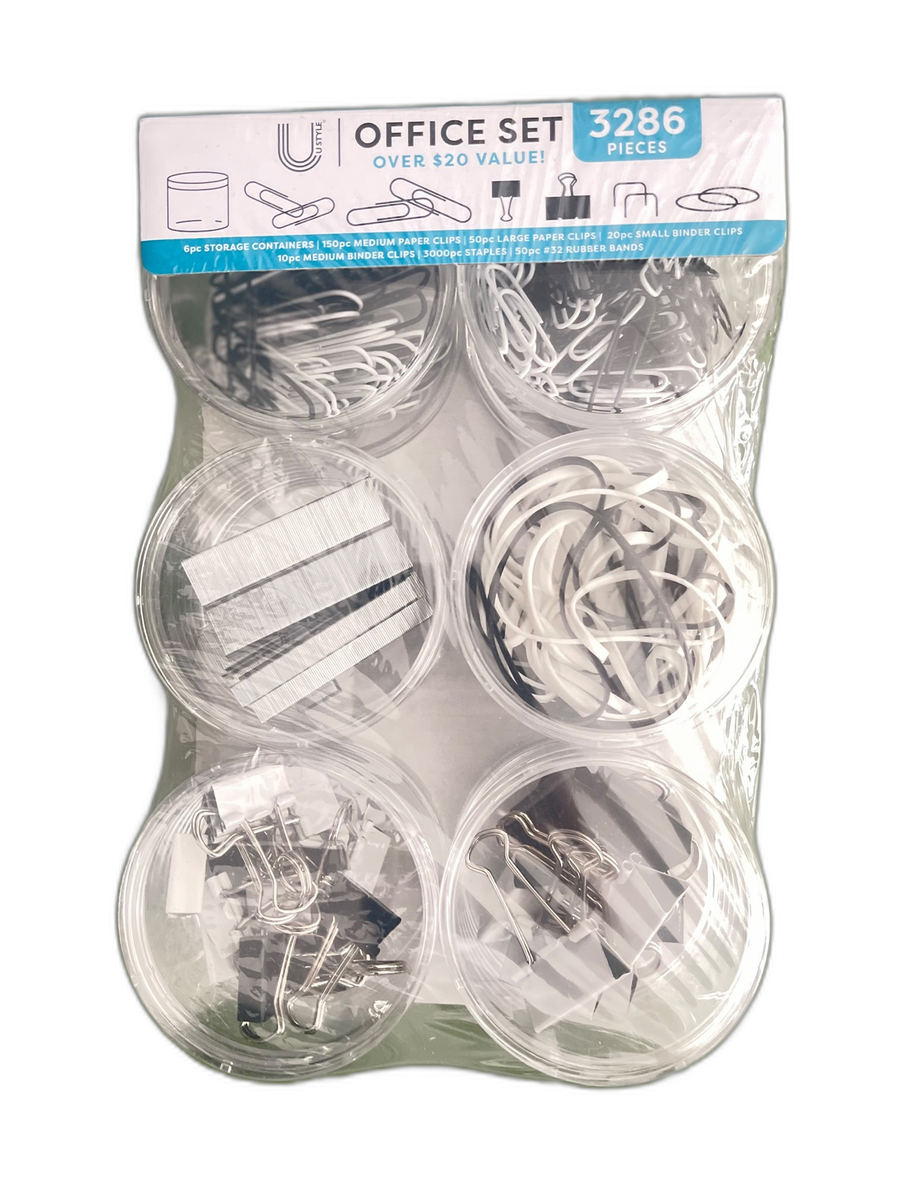 Set de oficina U Style de 3286 piezas – Organización completa