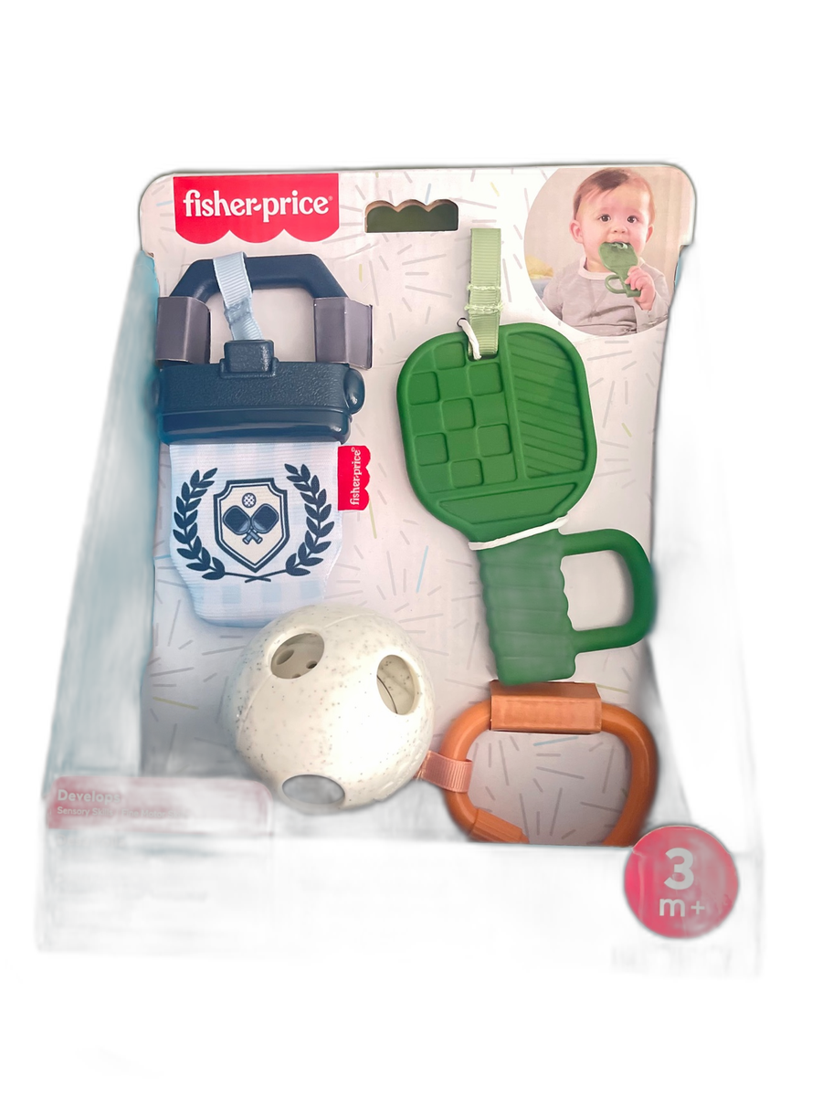Set de regalo Fisher-Price Juguemos Pickleball – Juguetes para bebé 3m+