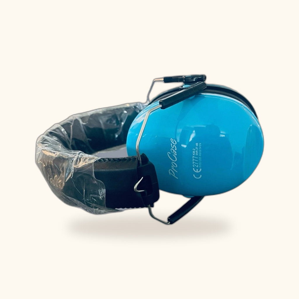 Protectores de oídos PRO CASE para niños, azul