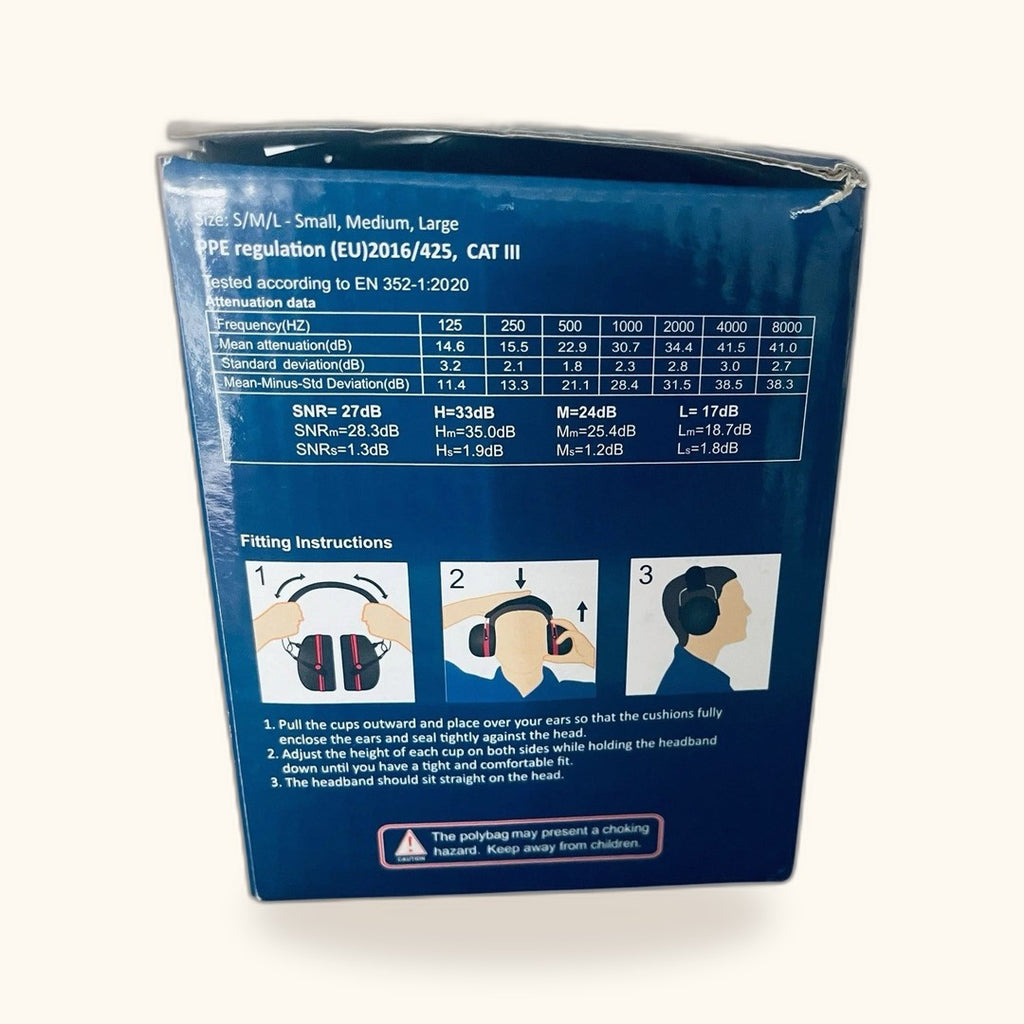 Protectores de oídos PRO CASE para niños, azul