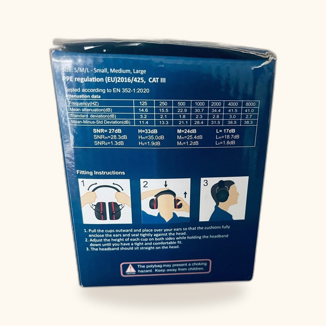 Protectores de oídos PRO CASE para niños, azul