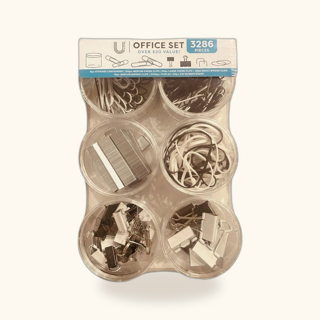 Set de suministros de oficina, 3286 piezas